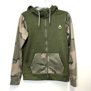 Burton Camo Oak Full-Zip Fleece Hoodie XS
